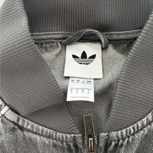 Adidas Charcoal Full-Zip Jacket
